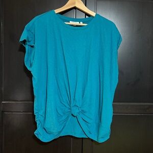 Chico's Knot Front Tee, Size 2